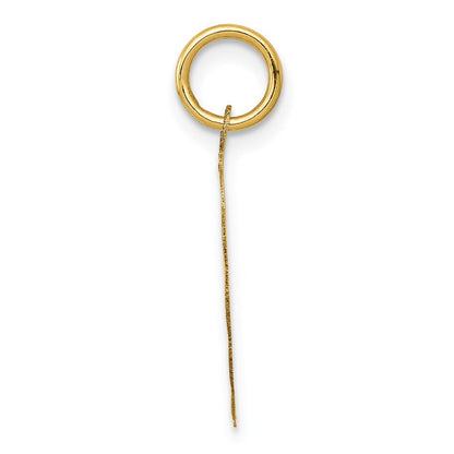 14k Yellow Gold SPECIAL AUNT Charm Pendant for Women