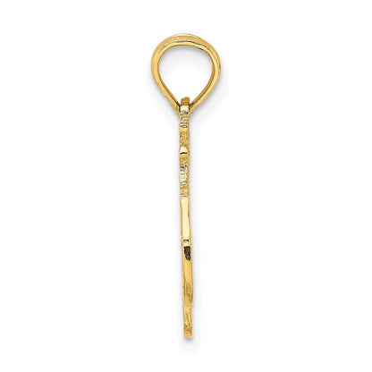 14k Yellow Gold #1 WIFE Charm