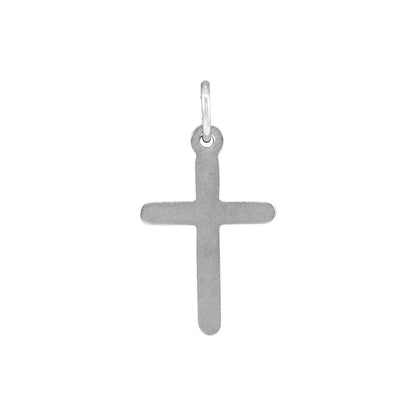 Sterling Silver Crucifix Catholic Cross Pendant Fine Jewelry Gift for Her