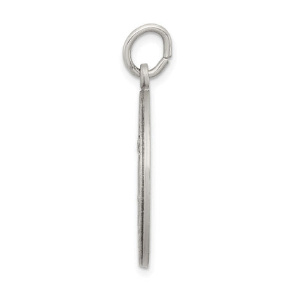 Sterling Silver Antiqued Saint Matthew Medal Pendant