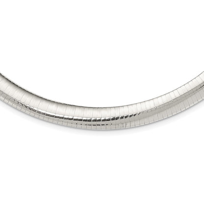 Sterling Silver 10mm Cubetto Necklace