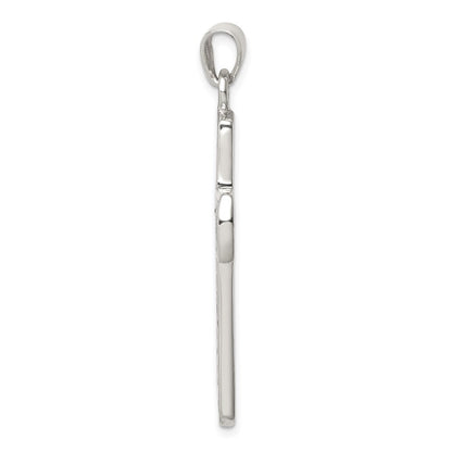 Sterling Silver Mulit-colored Shell Cross Pendant Holiday Gift for Women