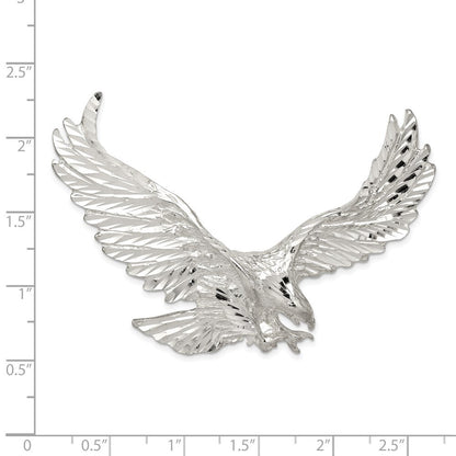 Sterling Silver Eagle Pendant Holiday Gift for Women