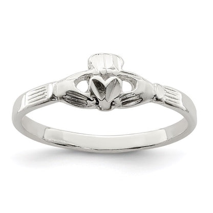 Sterling Silver Claddagh Ring Size 8