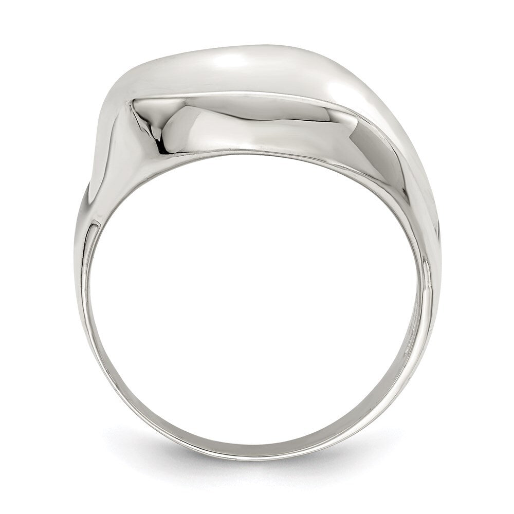 Sterling Silver Solid Ring Size 8