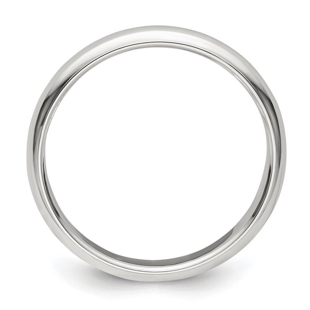 Sterling Silver 3mm Half Round Size 12 Band Ring