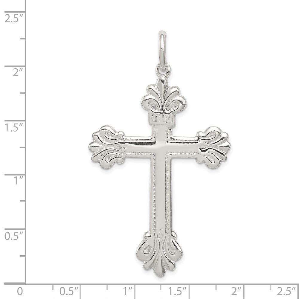 Sterling Silver INRI Cross Pendant Holiday Gift for Women