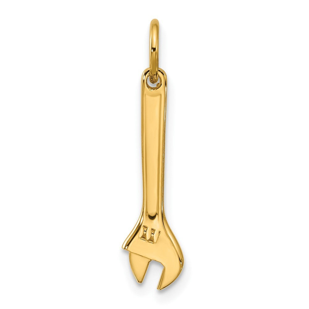 14k Yellow Gold Fancy Wrench