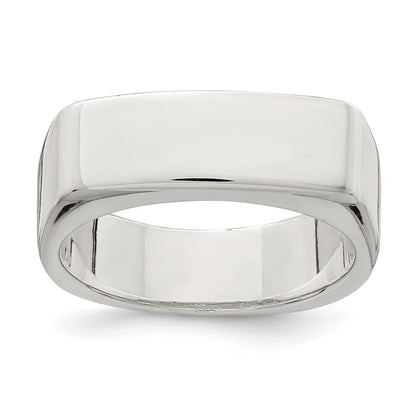 Sterling Silver Signet Ring Size 7
