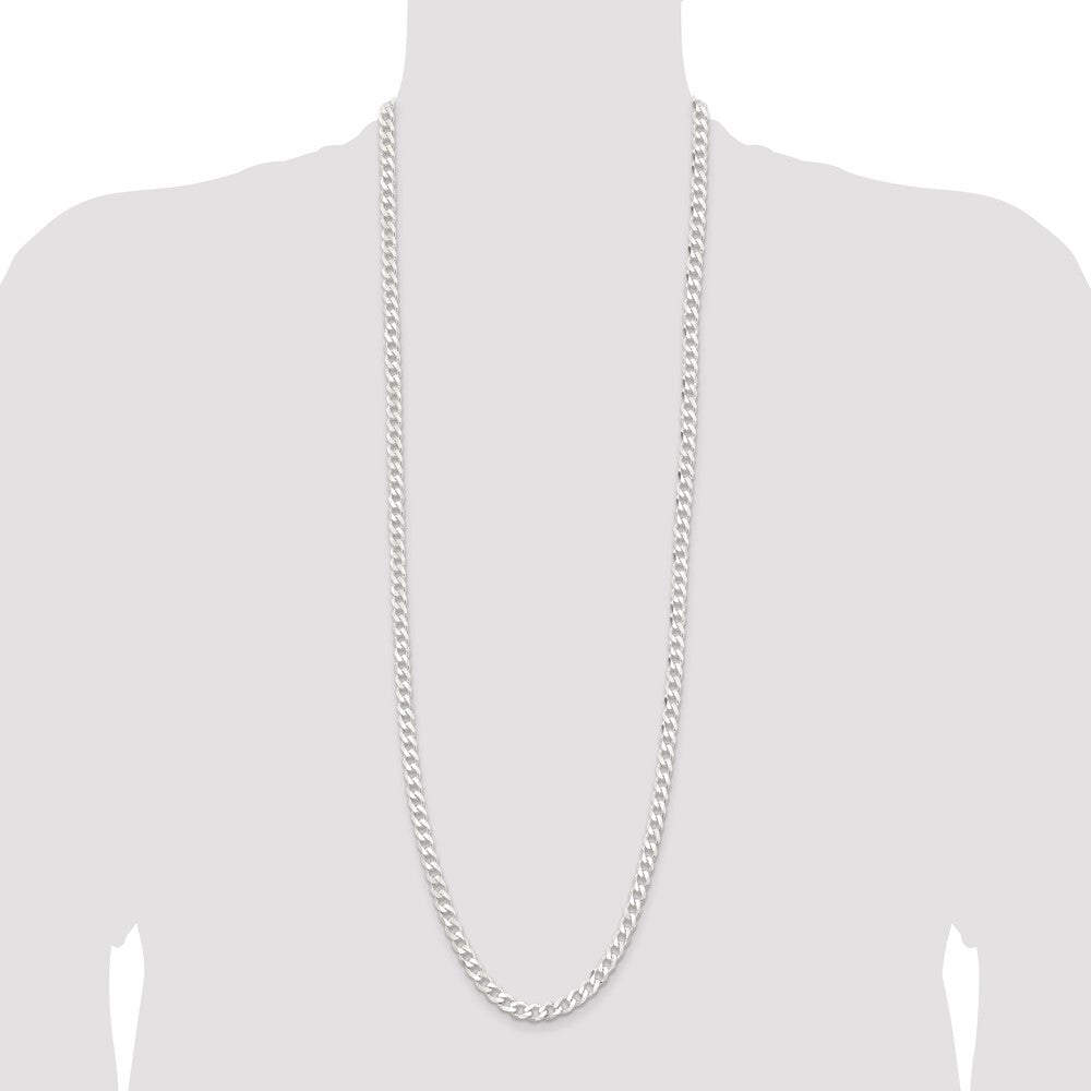 Sterling Silver 6.5mm Curb Chain
