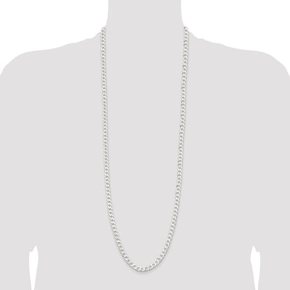 Sterling Silver 6.5mm Curb Chain