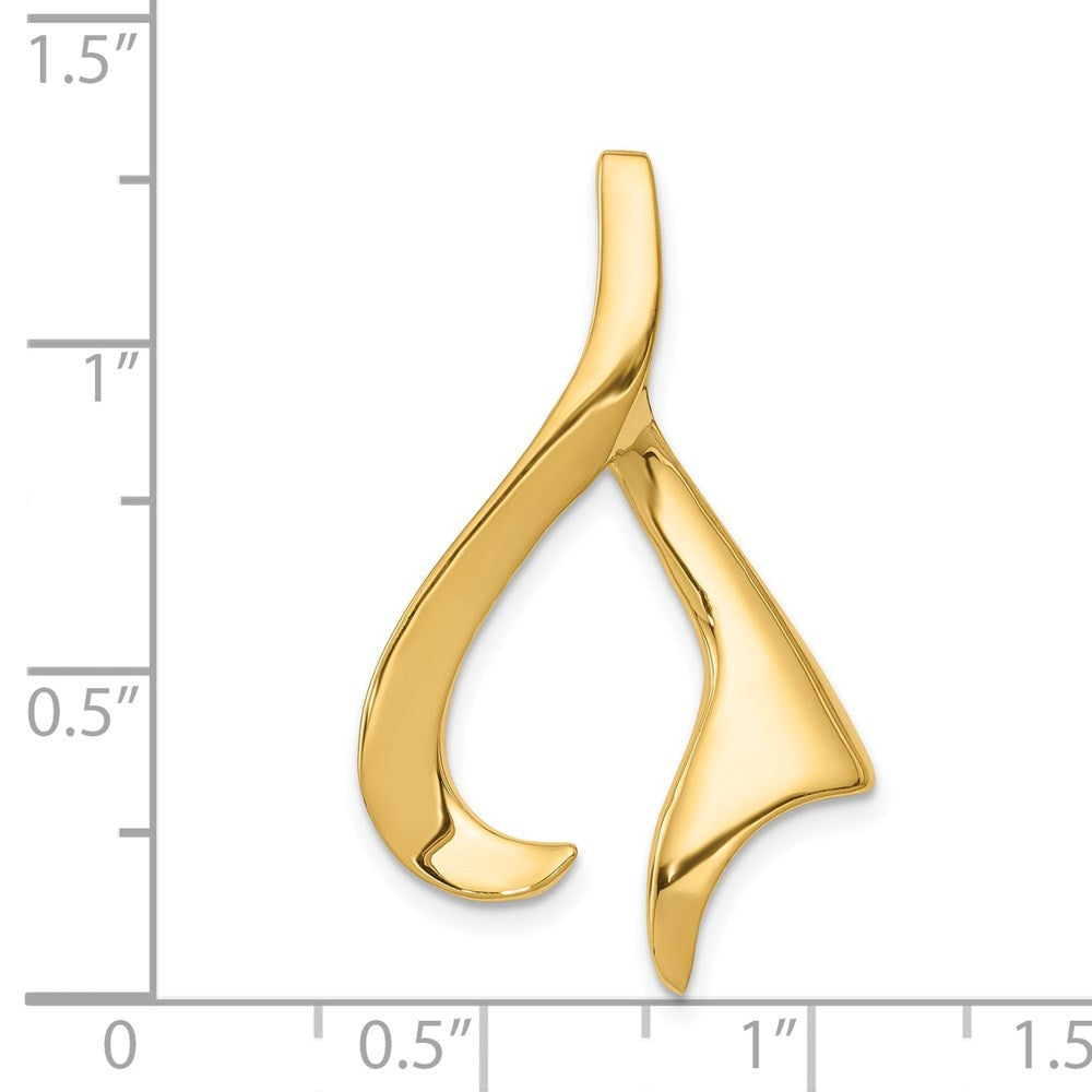 14k Yellow Gold Slide