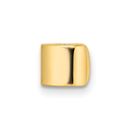 14k Yellow Gold Polished Single Ear Cuff Gift for Women