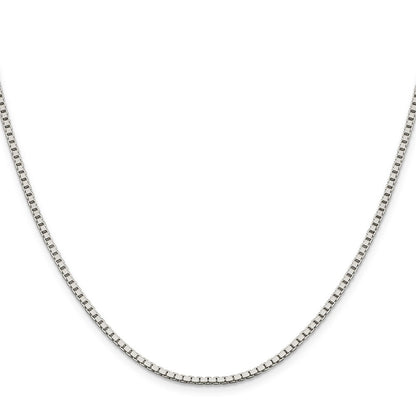 Sterling Silver 1.9mm Box Chain