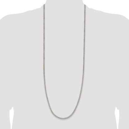 Sterling Silver 3.5mm Curb Chain