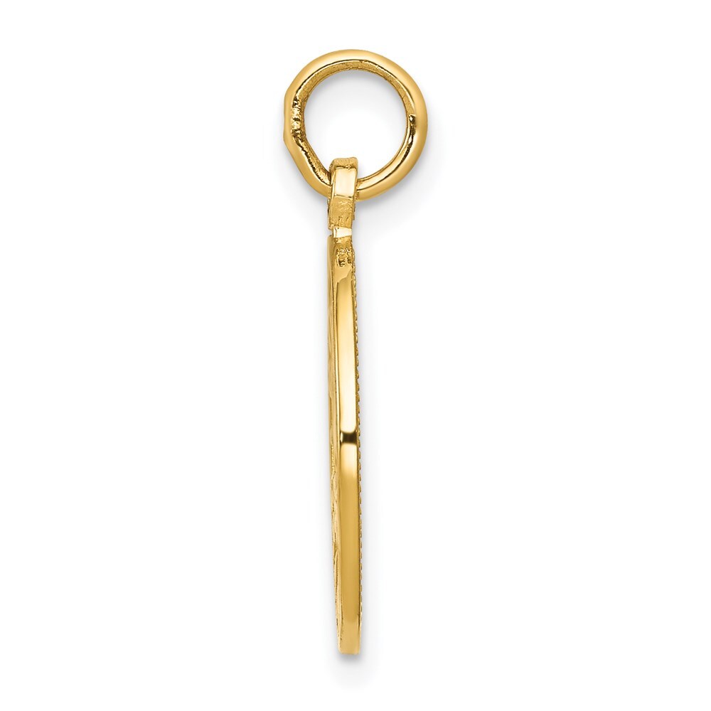 14k Yellow Gold COLLEGE GRADUATION Charm Pendant for Women