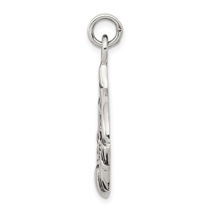 Sterling Silver Antiqued Claddagh Pendant Holiday Gift for Women