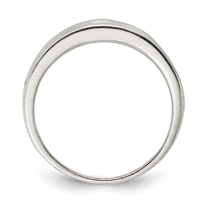 Sterling Silver Polished Fancy Ring Size 6