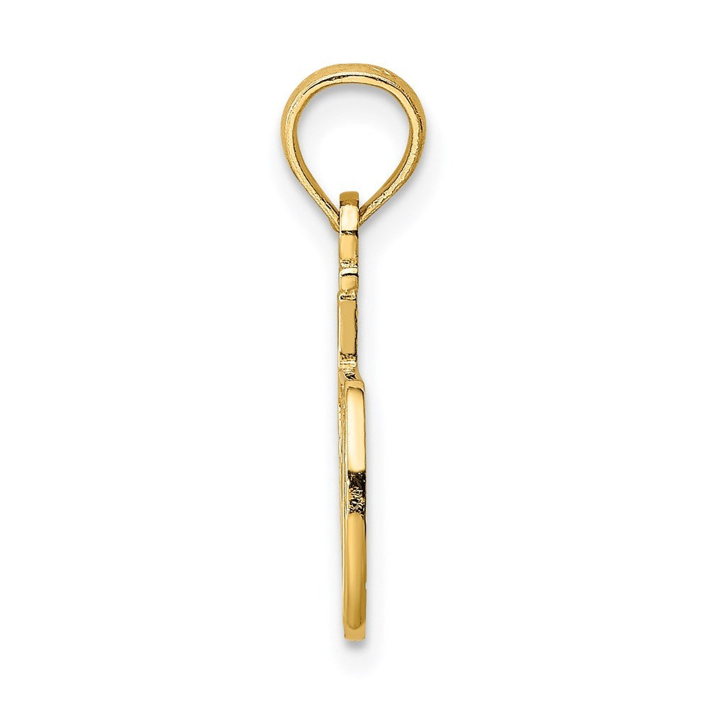 14k Yellow Gold #1 DAD Charm
