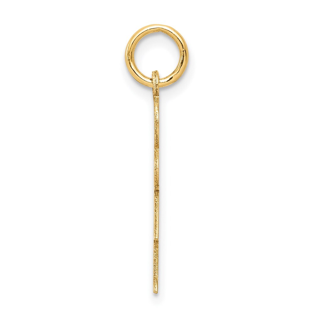 14k Yellow Gold Kid Charm Pendant for Women