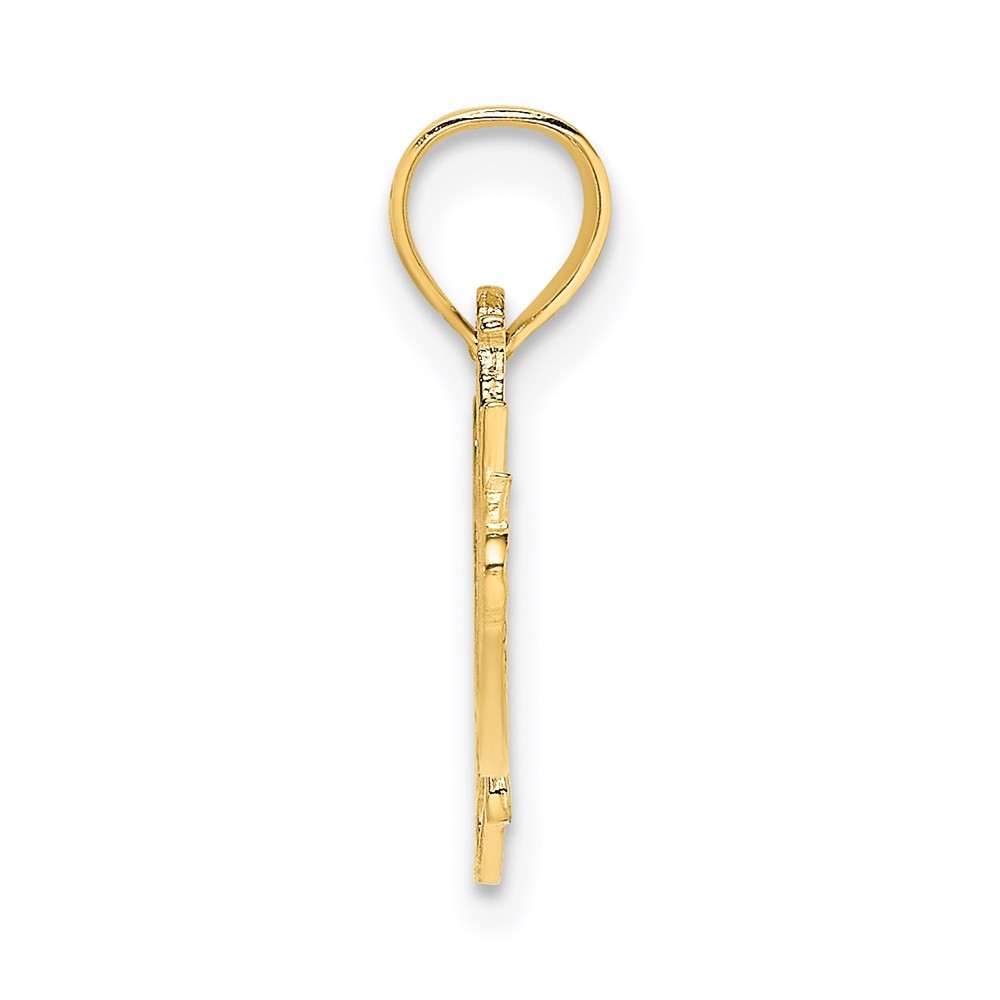 14k Yellow Gold #1 GRANDMA Charm