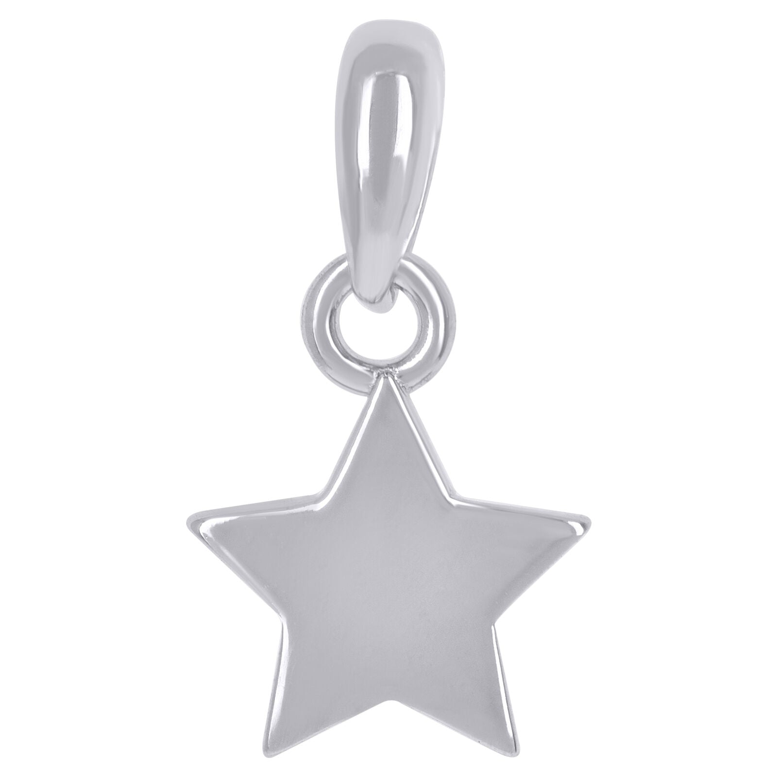 925 Sterling Silver Star Celestial Charm Pendant