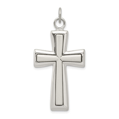 Sterling Silver Latin Cross Pendant Holiday Gift for Women