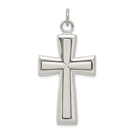Sterling Silver Latin Cross Pendant Holiday Gift for Women