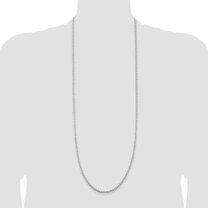 Sterling Silver 3.5mm Cable Chain