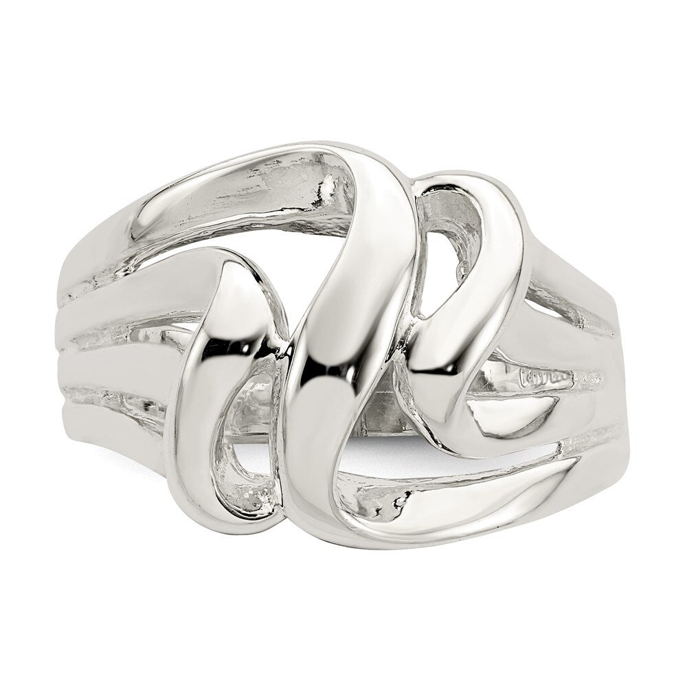 Sterling Silver Fancy Ring Size 6