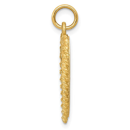 14k Yellow Gold 50th ANNIVERSARY Charm