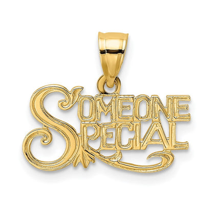 14k Yellow Gold SOMEONE SPECIAL Charm