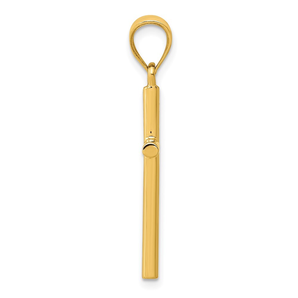 14k Yellow Gold Cross Pendant for Women