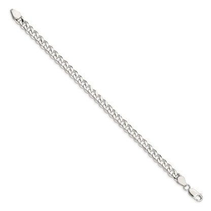 Sterling Silver 6.5mm Curb Chain Bracelet