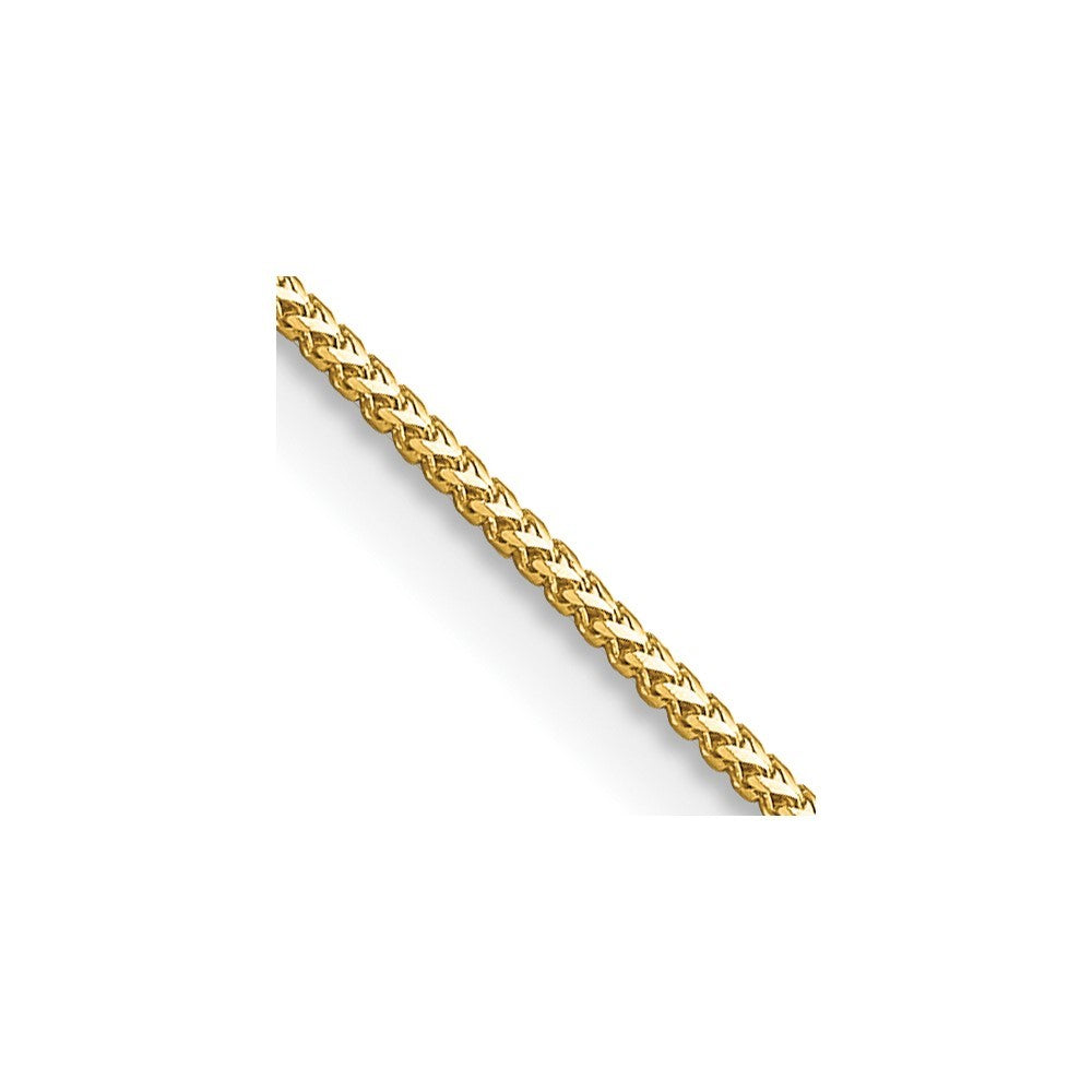 14k Yellow Gold 18 inch .9mm Franco Chain Necklace