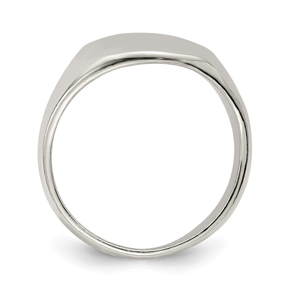 Sterling Silver Signet Ring Size 8