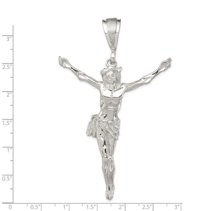 Sterling Silver Corpus (Crucified Christ) Pendant