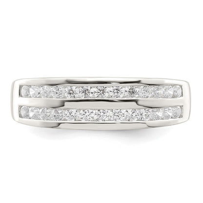 Sterling Silver CZ Ring Size 7