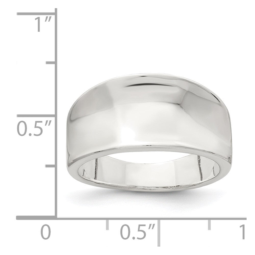 Sterling Silver Polished Fancy Ring Size 8