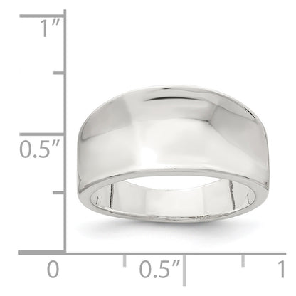 Sterling Silver Polished Fancy Ring Size 8