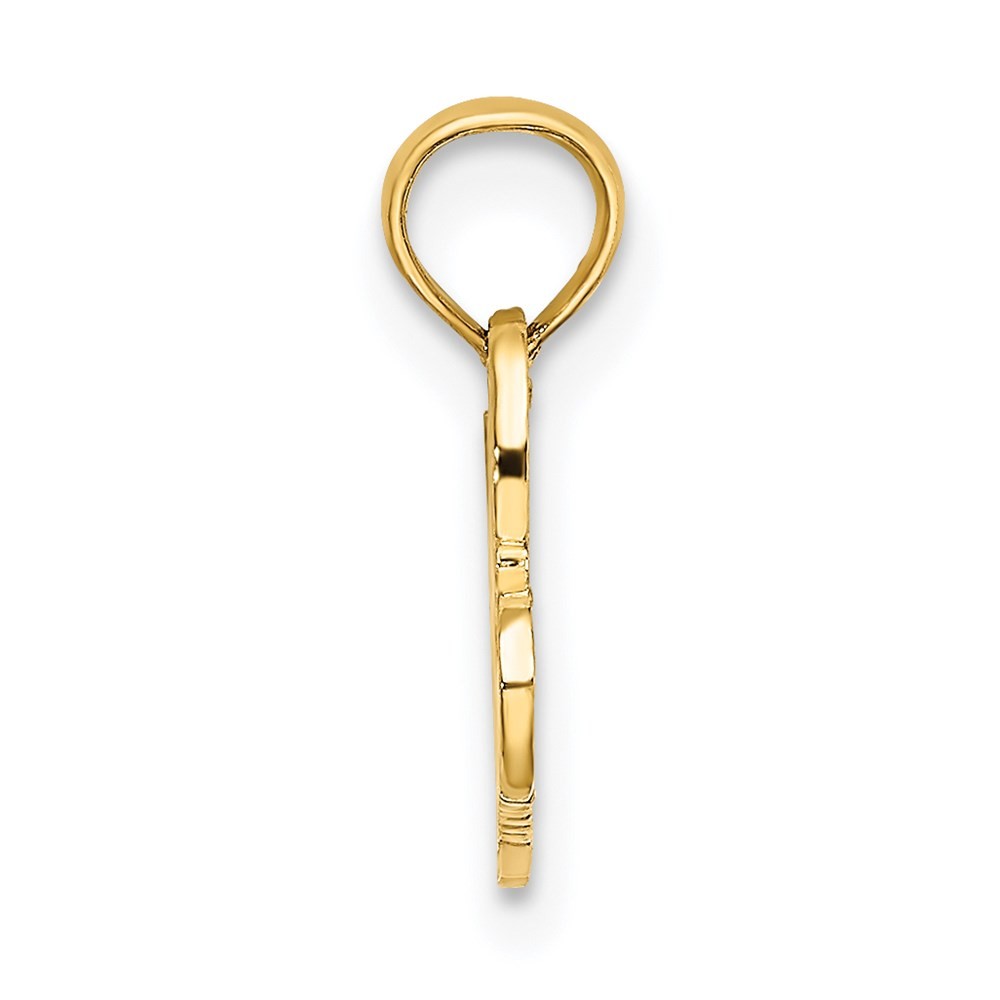 14k Yellow Gold 100% HAWAIIAN Charm