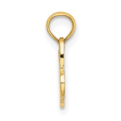 14k Yellow Gold 100% HAWAIIAN Charm