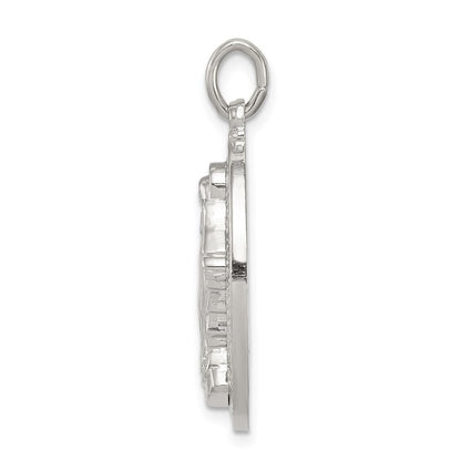 Sterling Silver Miraculous Medal Pendant Holiday Gift for Women
