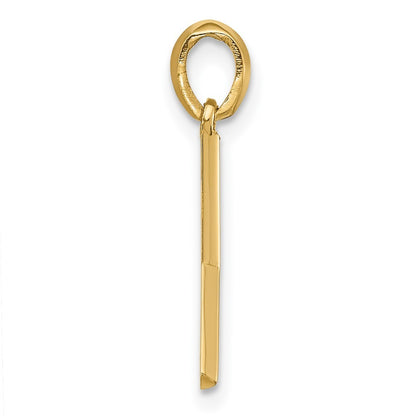 14k Yellow Gold Fancy Letter Y