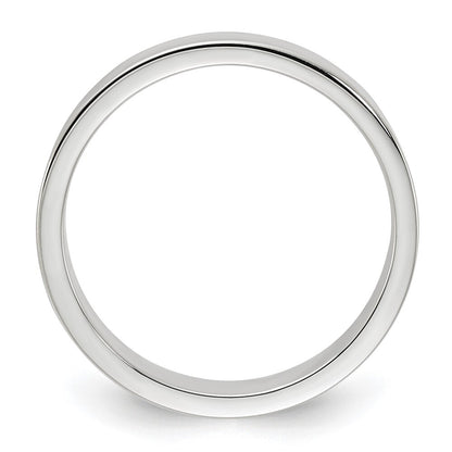 Sterling Silver 4mm Lightweight Flat Size 11 Band Ring