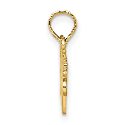 14k Yellow Gold POLICE OFFICER'S MOM Charm