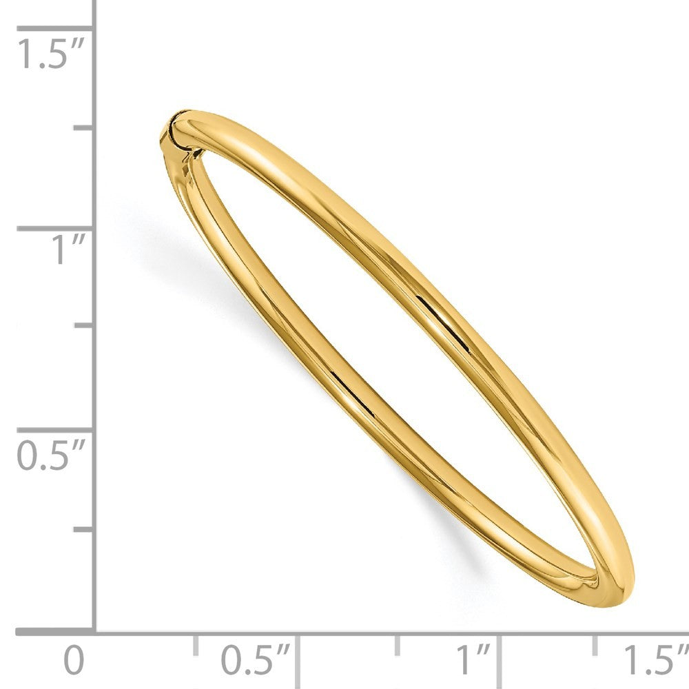 14k Yellow Gold Madi K 2.5mm Slip-on Baby Bangle
