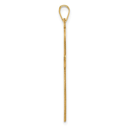 14k Yellow Gold Cross Pendant