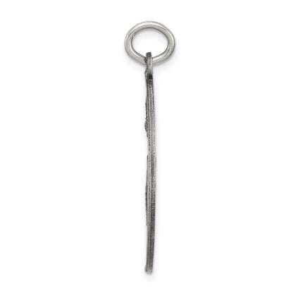 Sterling Silver Antiqued Mizpah Charm Holiday Gift for Women
