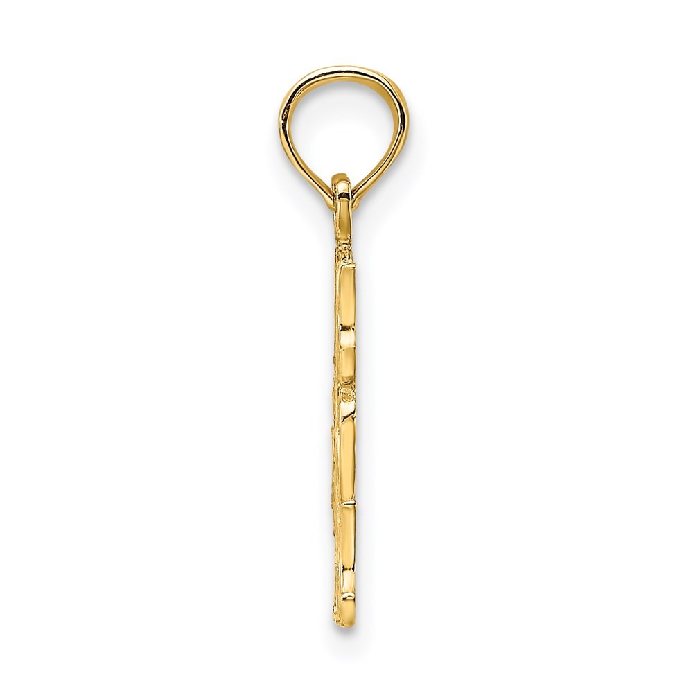 14k Yellow Gold #1 MOM Charm